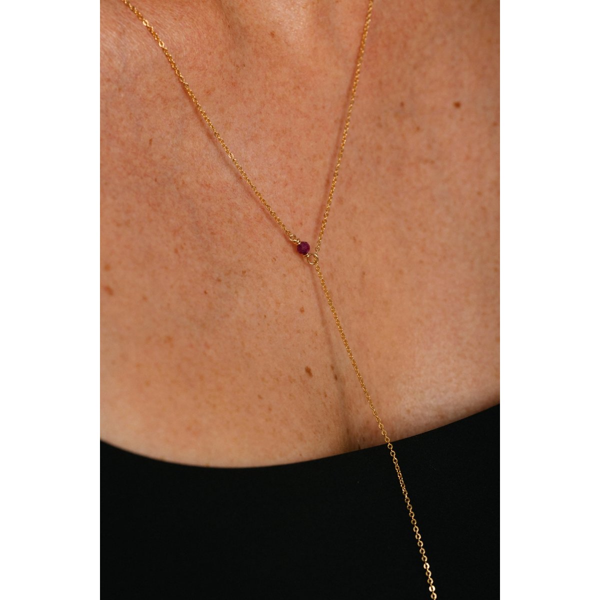 Collier Vice versa Stella- Rubis rubis, YAY PARIS