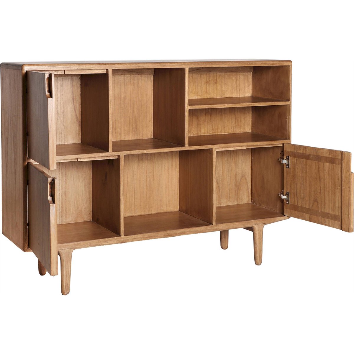 Buffet en bois mindi style nordique bois marron naturel, RECOLLECTION