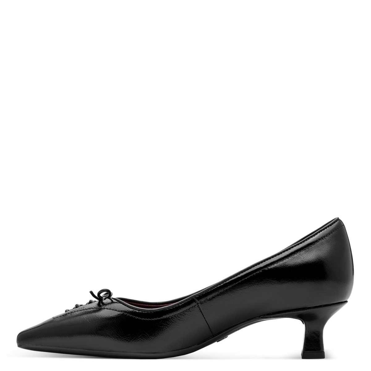 Escarpin pointu noir, TAMARIS