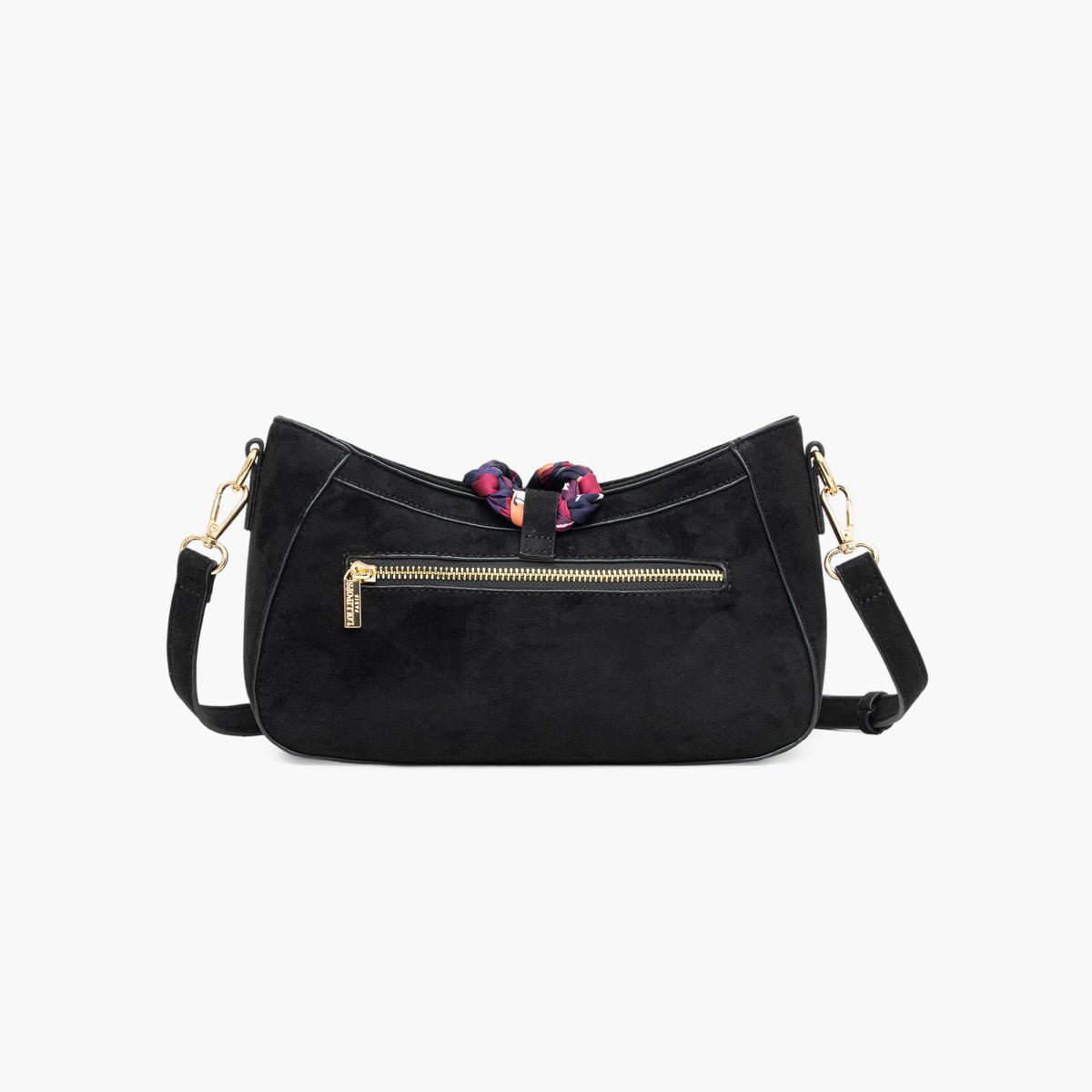 Sac porté épaule  Tivaline noir,doré, LOLLIPOPS