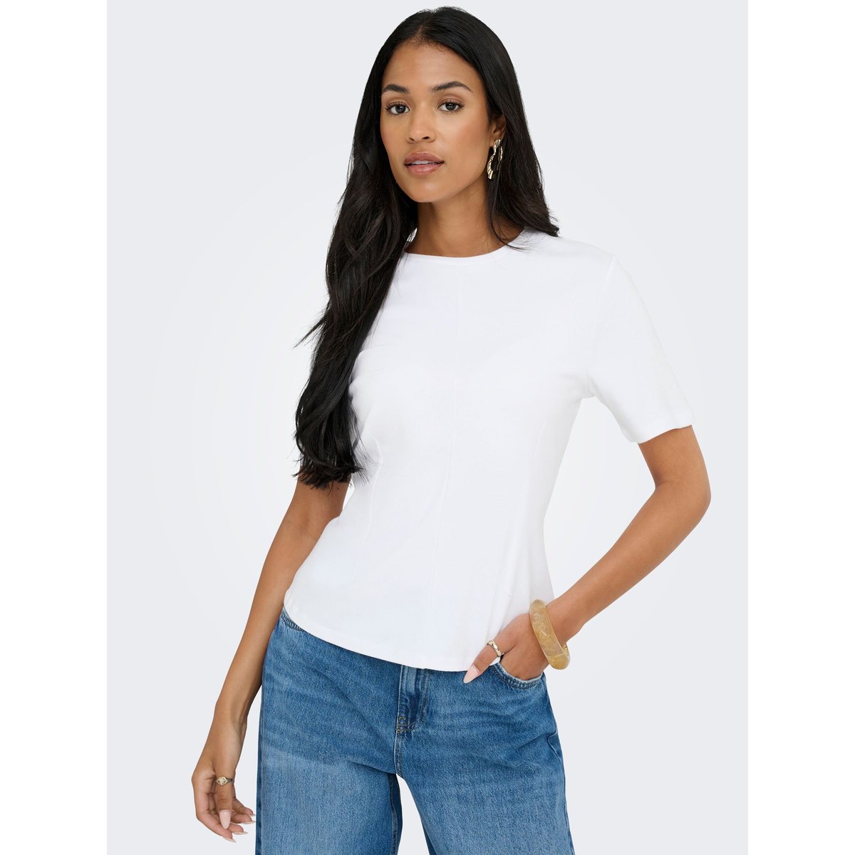 Top white, JDY