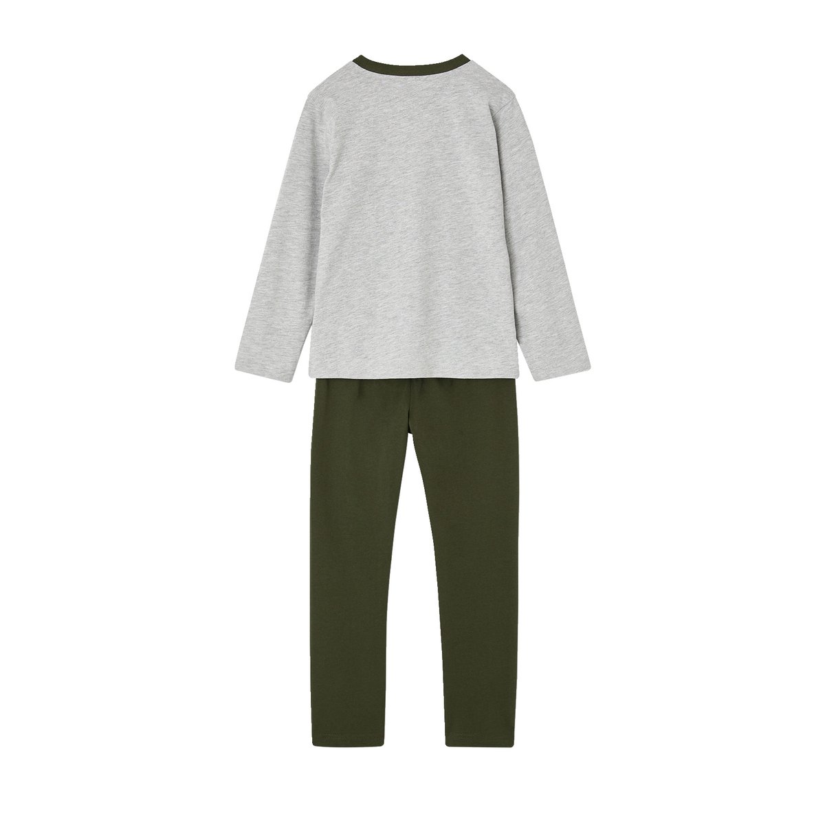 Lot de 2 pyjamas vert sapin, VERTBAUDET