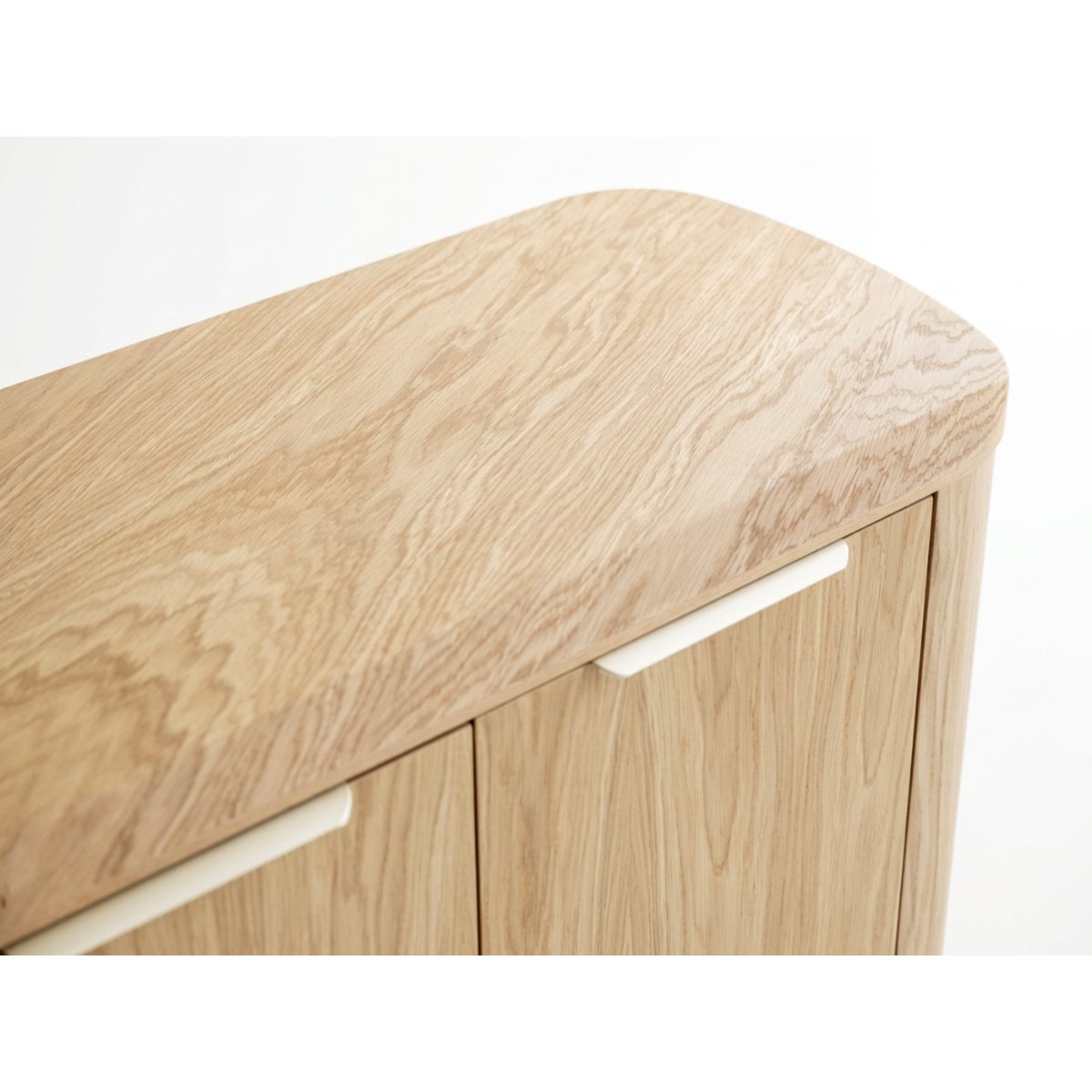 Buffet bas en 4 portes 200 cm, MAZARGUES marron clair, BOBOCHIC