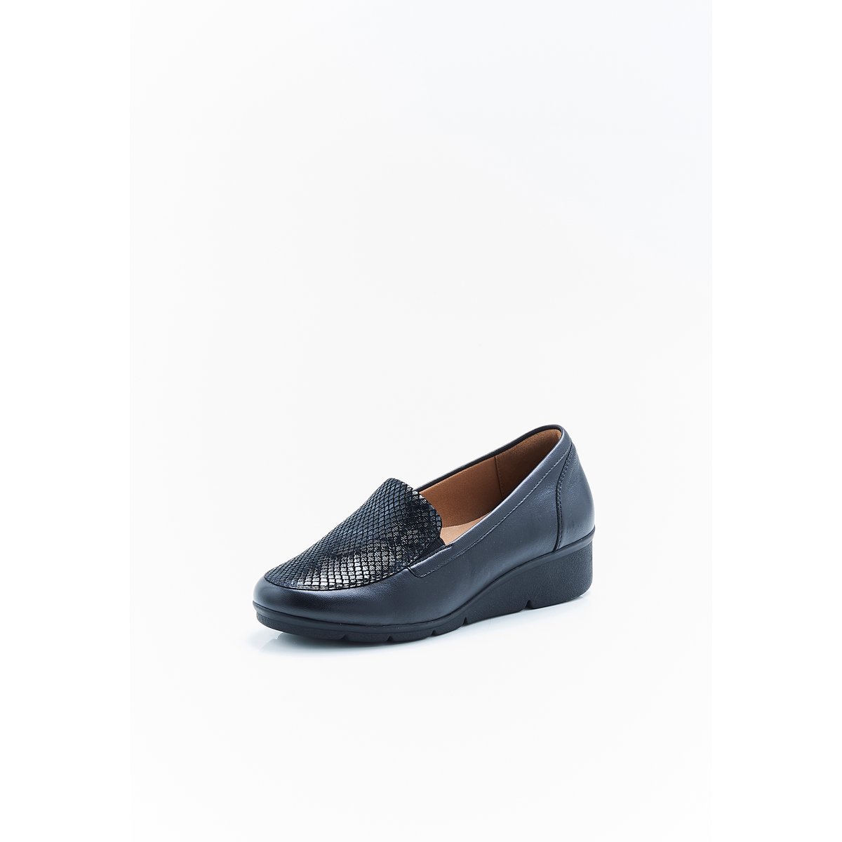 Mocassins compensés Amortyl noir, DAMART