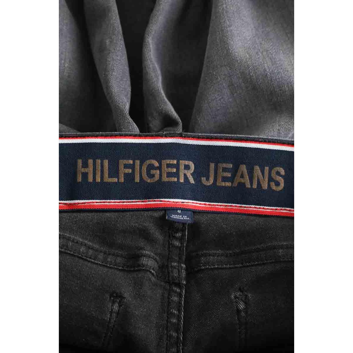 Jean slim - Très Bon État gris, TOMMY HILFIGER