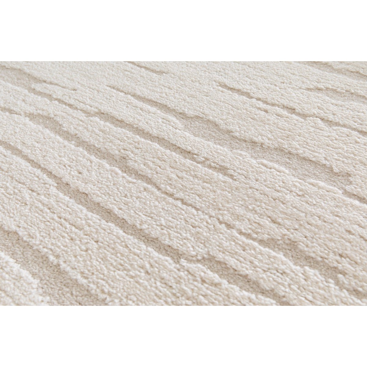 Tapis enfant doux et antistatique JOLLY beige sable, AFK LIVING