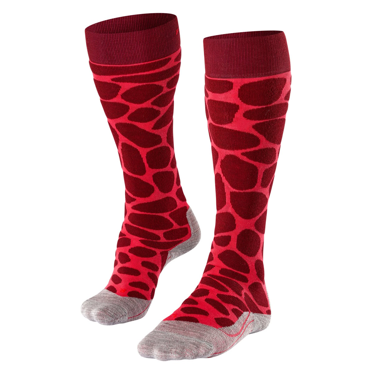 Mi-bas SK4 Giraffe bordeaux, FALKE