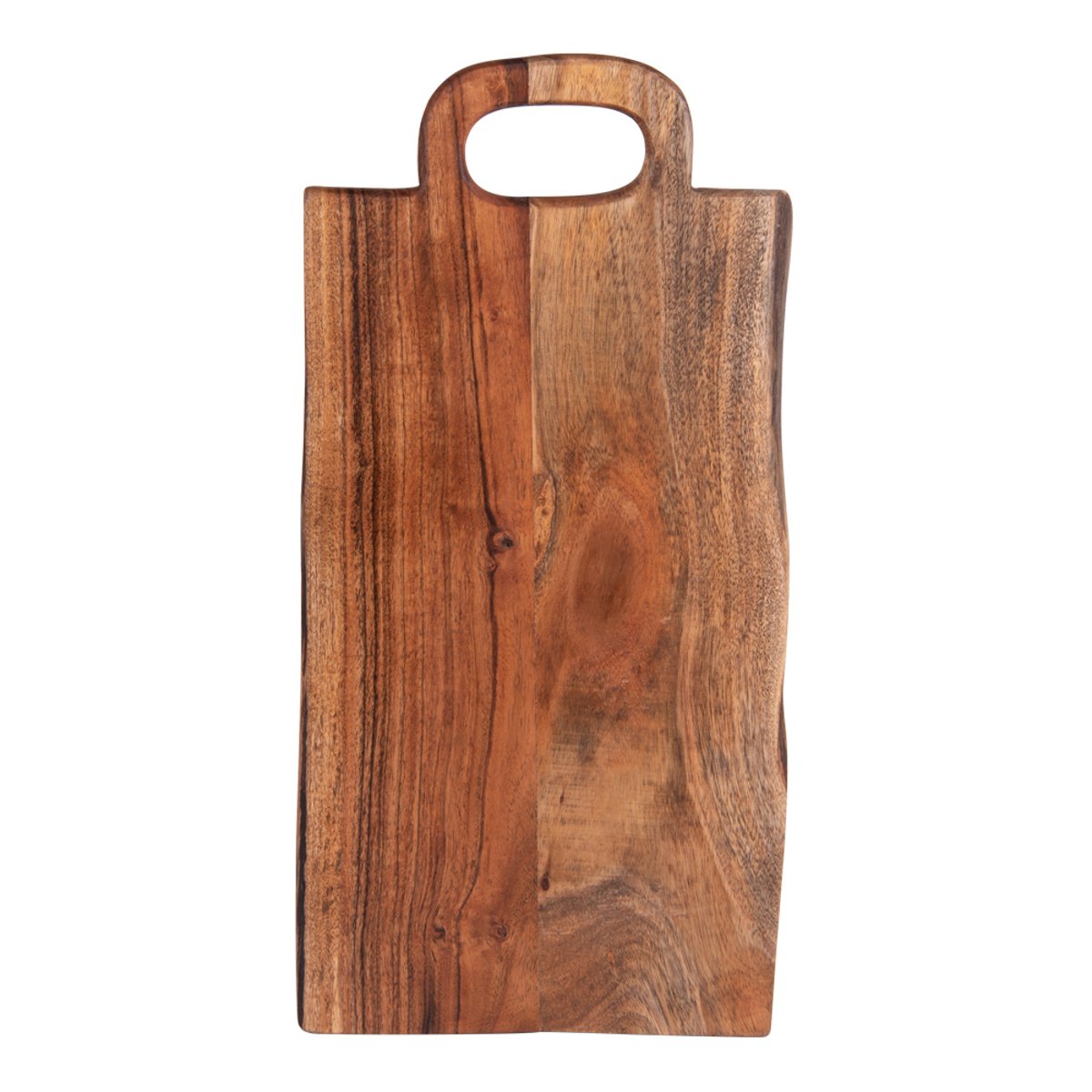 Planche à découper Wild avec poignée 50x25 cm marron, TABLE PASSION