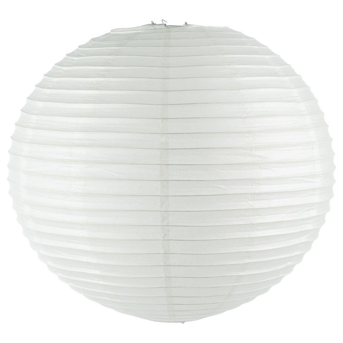 Lot de 2 lanternes boule en papier blanc, TOILINUX