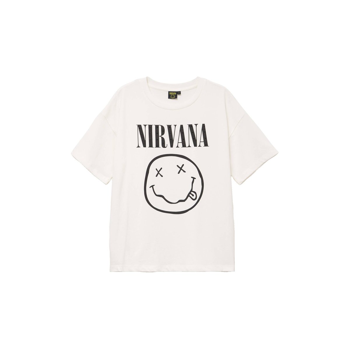 T-shirt oversize manches courtes ecru, CACHE CACHE