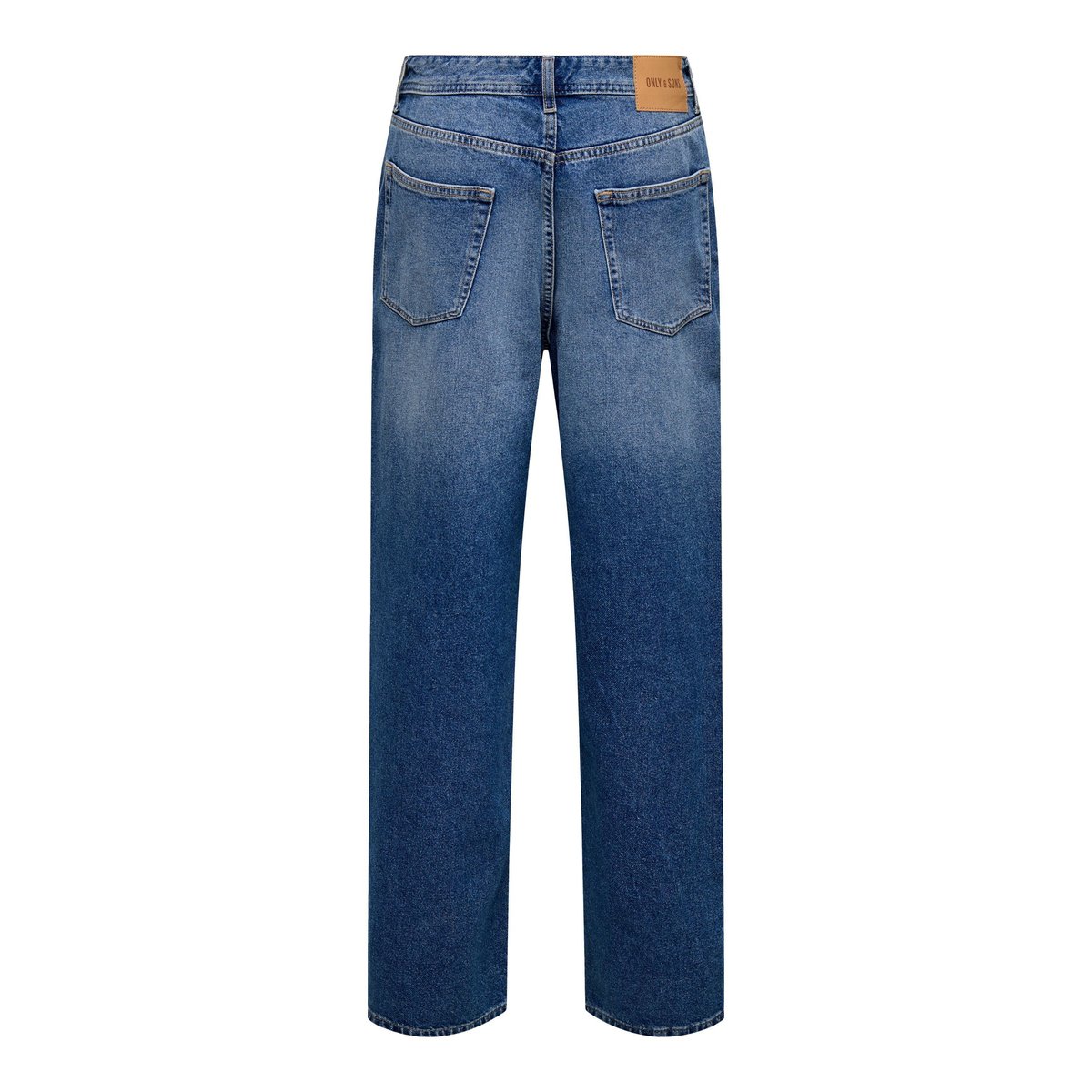 Jean À Coupe Ample medium blue denim, ONLY & SONS