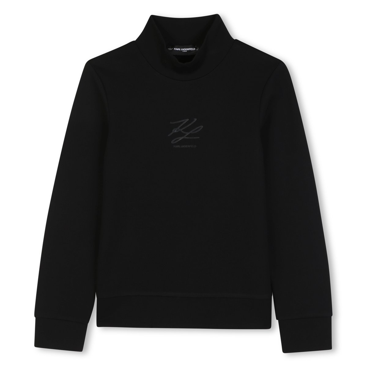 Tee-shirt manches longues black, KARL LAGERFELD KIDS
