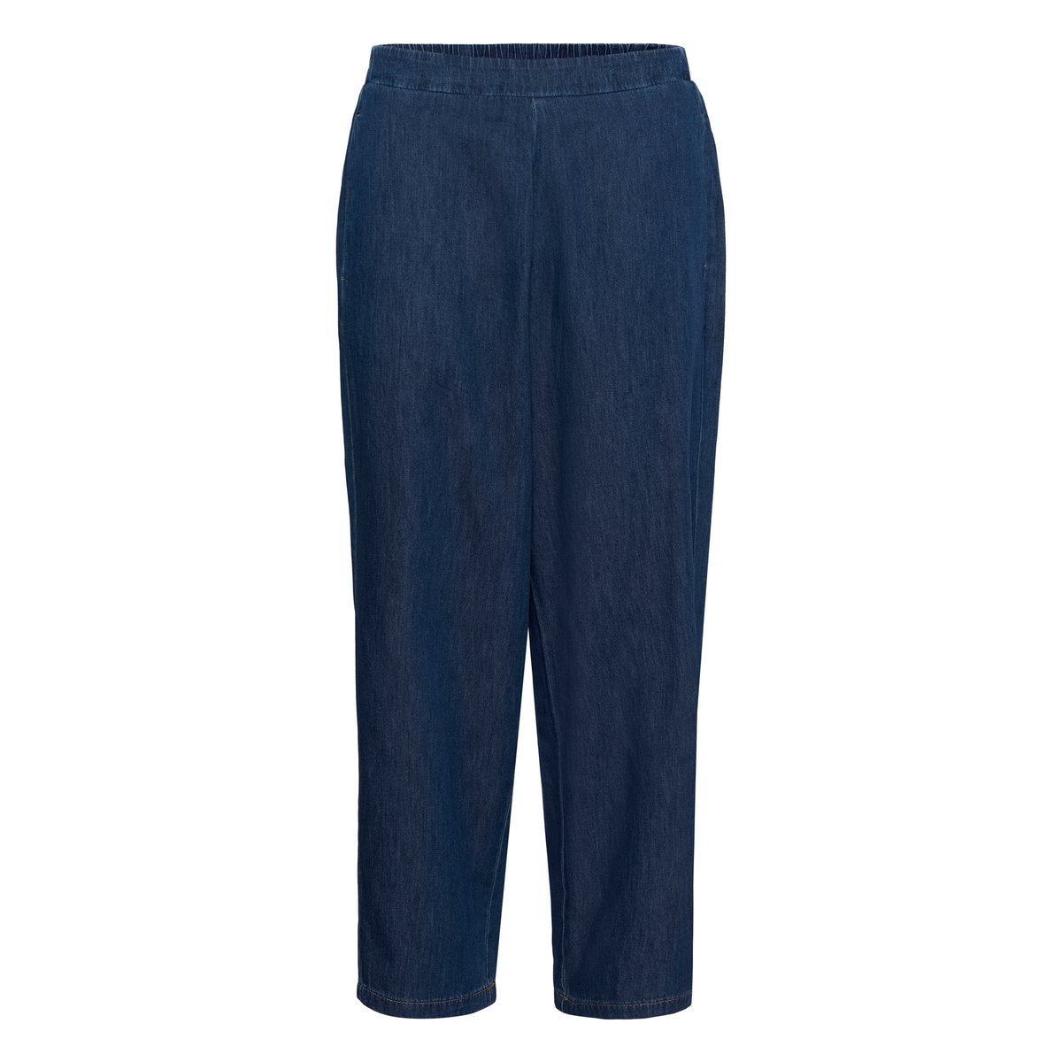Pantalon casual bleu dark blue wash, CULTURE
