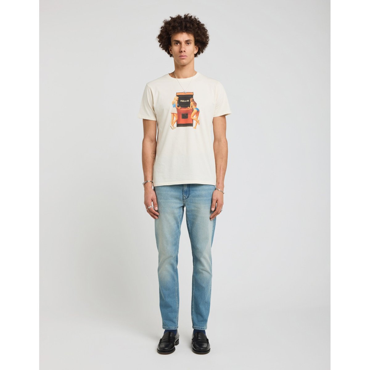 PANTALON REGULAR FRESH bleu clair, PULLIN