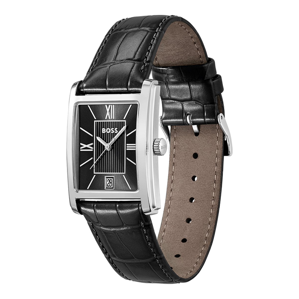 Montre Analogique  PRINCIPLE argenté noir noir, BOSS