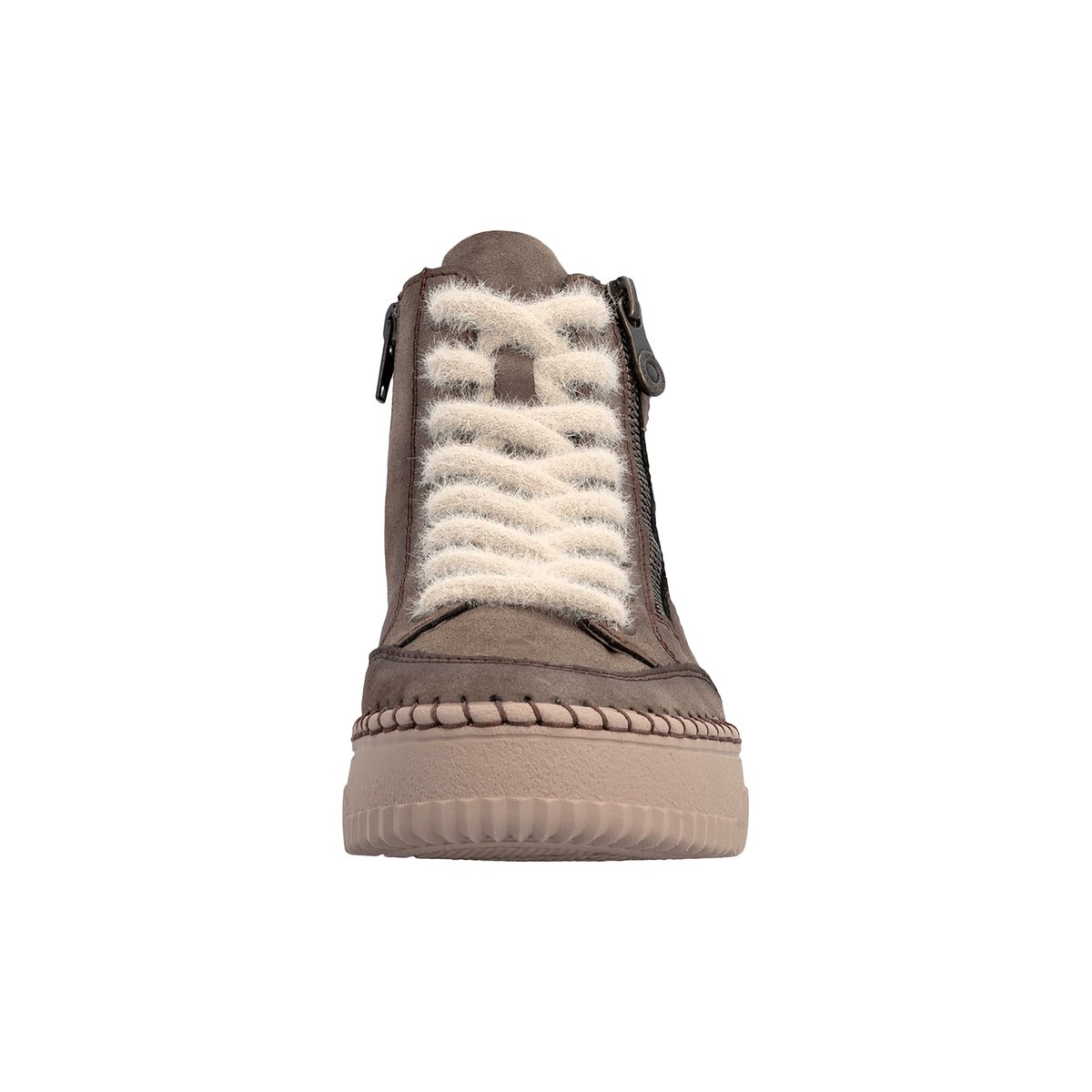 Basket Montante à Lacets Newa marron, RIEKER
