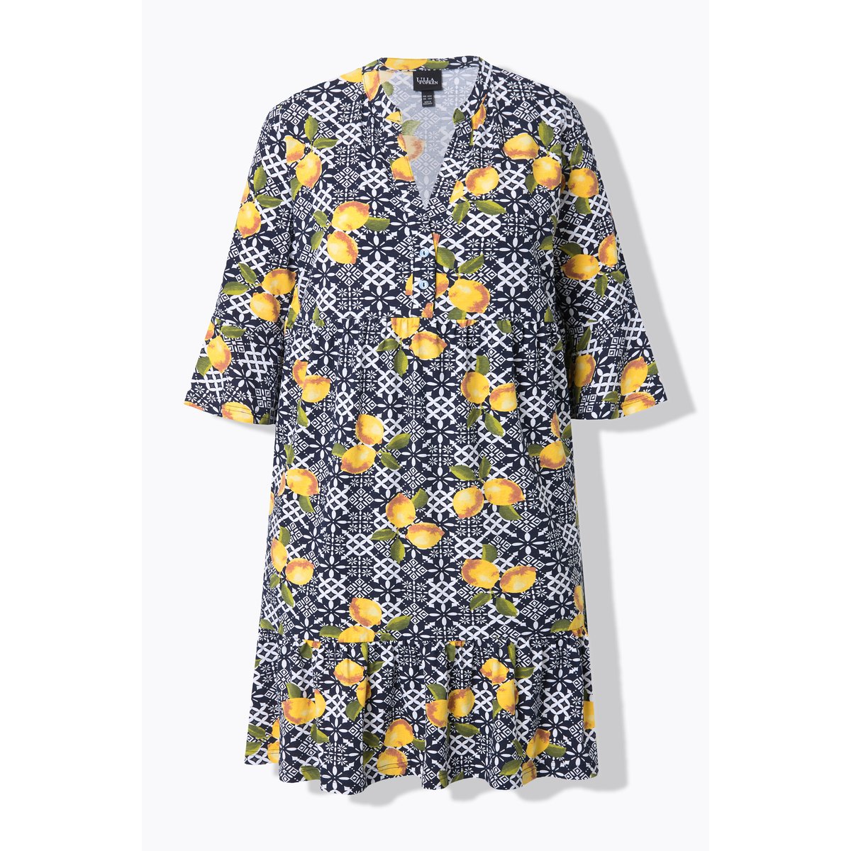 Robe en jersey marine, ULLA POPKEN