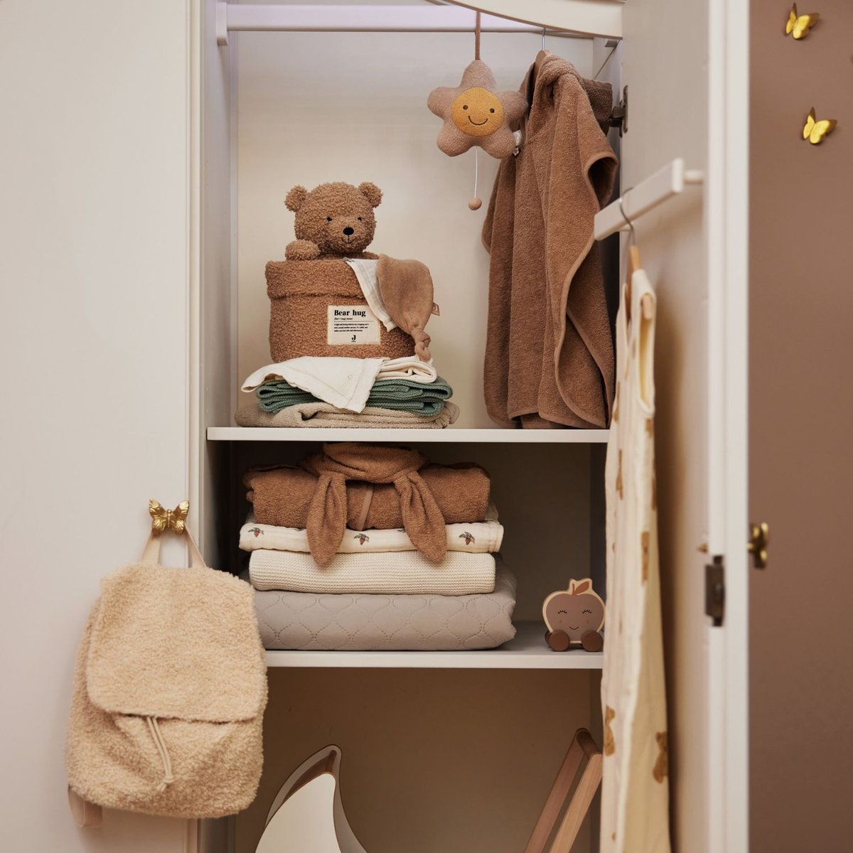 Panier de rangement marron, JOLLEIN