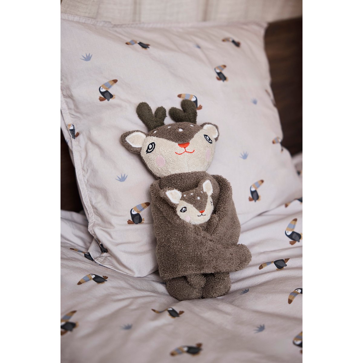Peluche en coton MINI marron, OYOY LIVING DESIGN