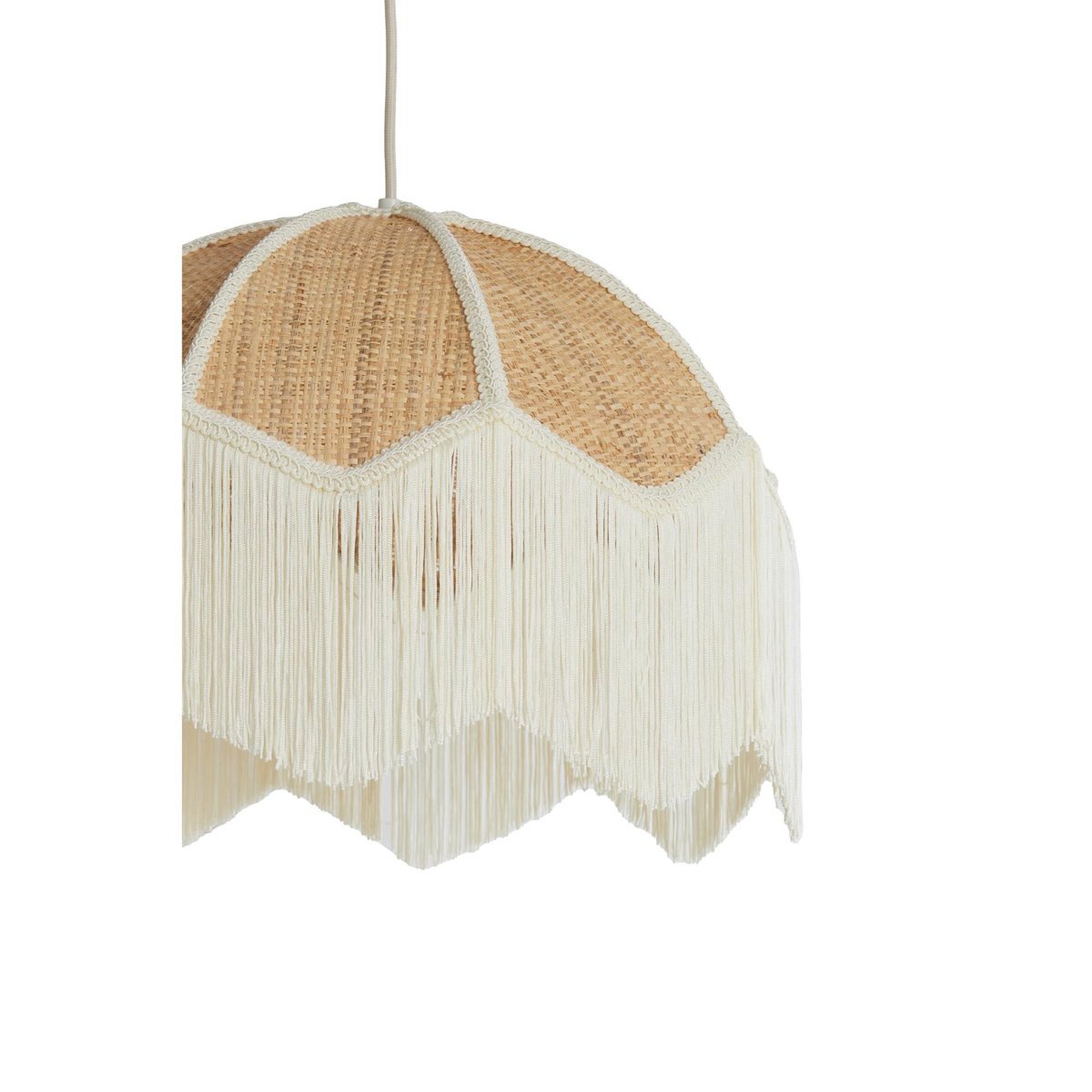 Suspension Plastique MALACIA châtain clair, LIGHT & LIVING 