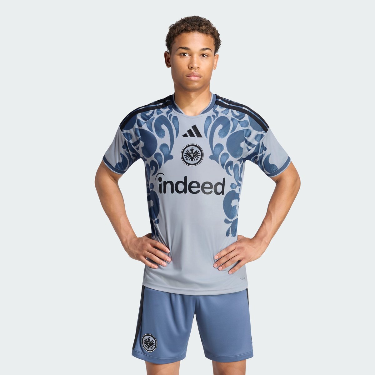 Maillot Third Eintracht Francfort 26/27 Maillot Third Eintracht Francfort 26/27 halo silver, adidas Performance