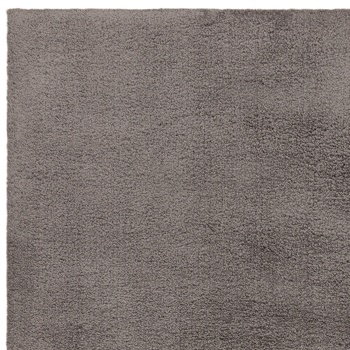 Como Silky Soft Plain Rug charcoal, SO'HOME