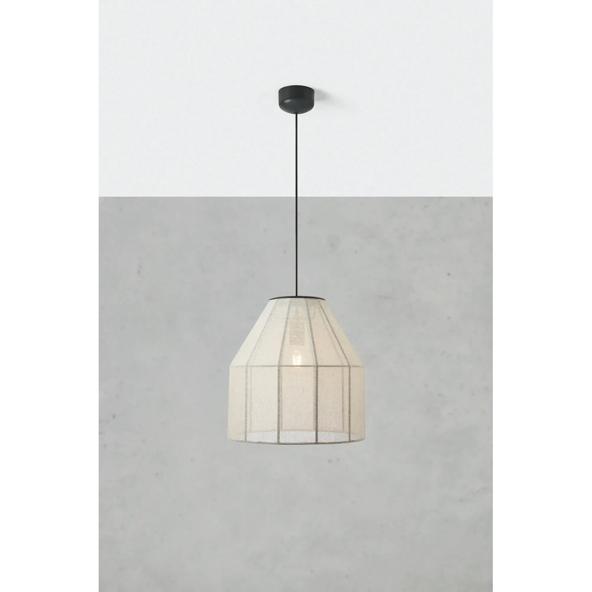 Suspension en lin AIKO beige, MARKSLOJD