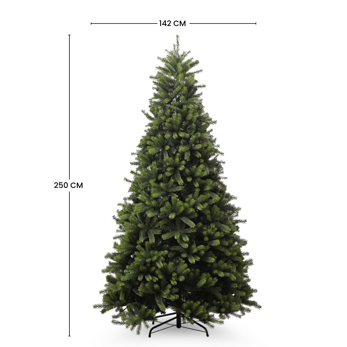 Arbre de noël décoratif artificiel H250 NOËL vert, SIA DECO