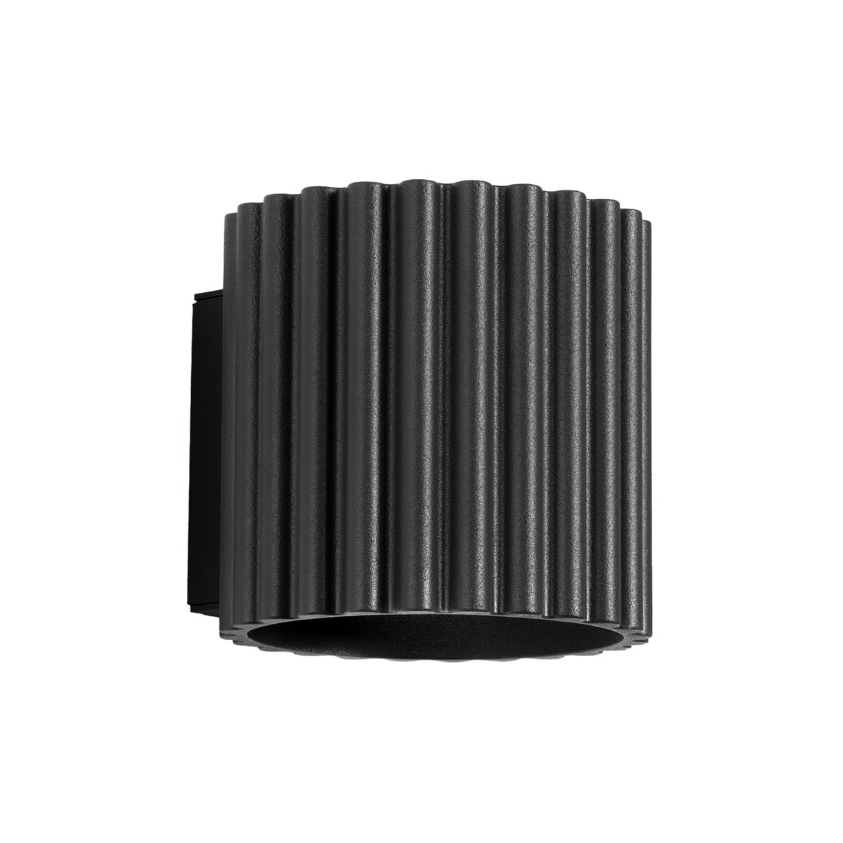 Applique Aluminium Noir G9 1 Aura noir, EDEN