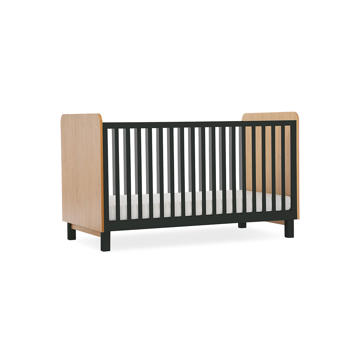 Rafi Black Cot Bed black, CUDDLECO