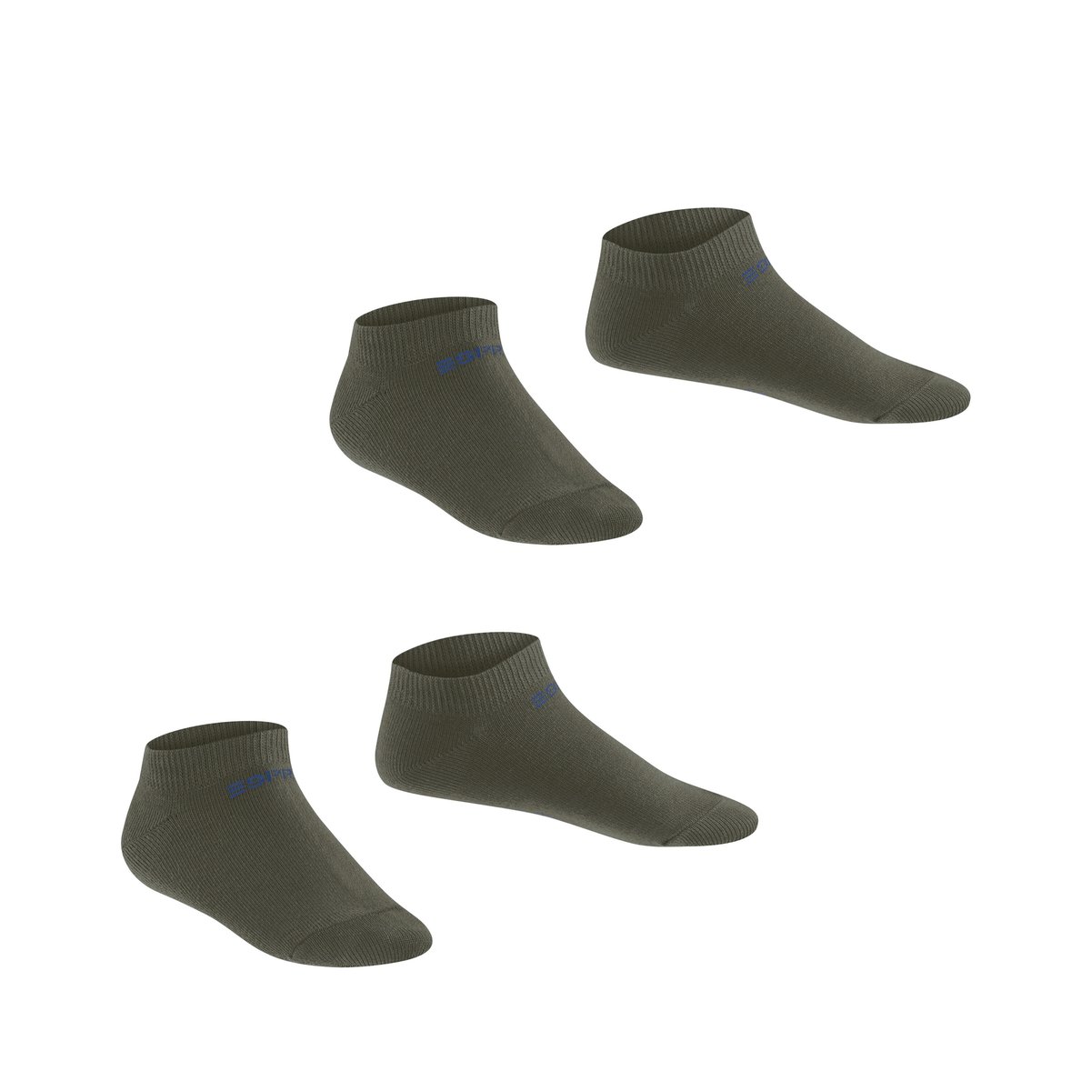 Socquettes Foot Logo 2-Pack Opaque thyme (7821), ESPRIT