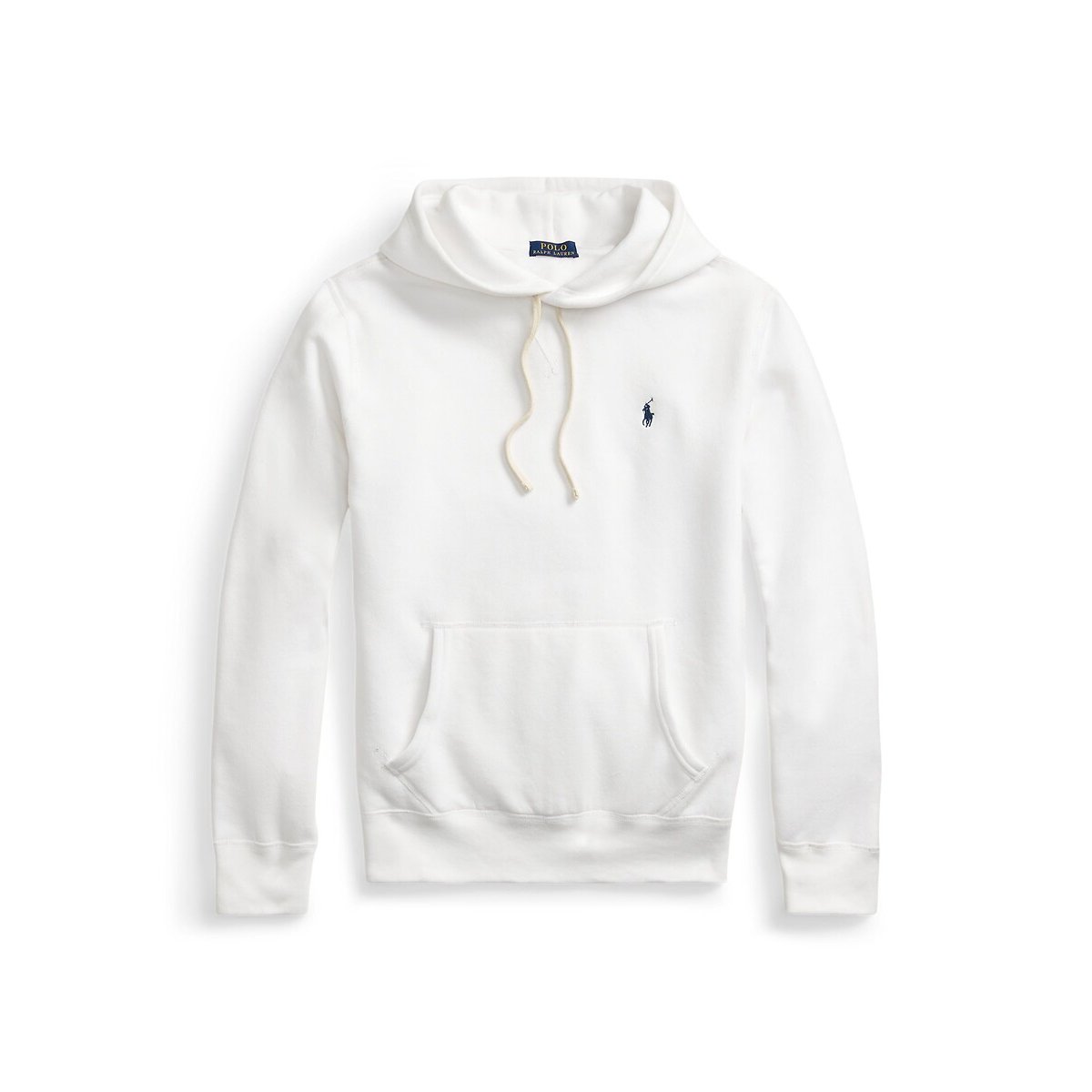 Sweat à capuche RL en molleton blanc, POLO RALPH LAUREN