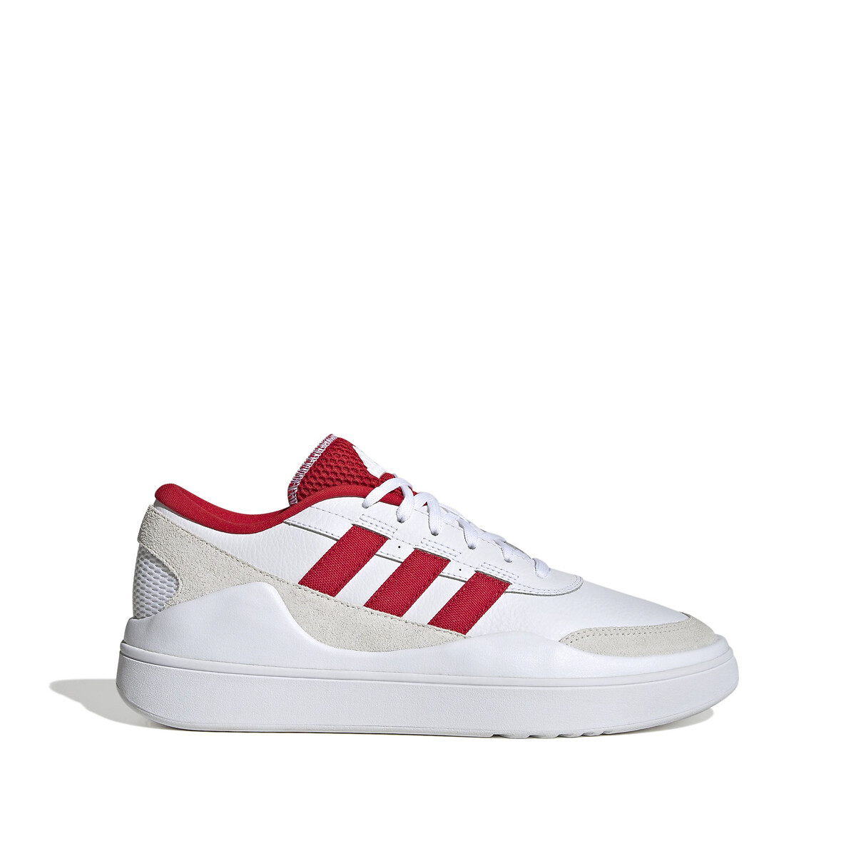 Adidas originals - nizza - baskets en toile - blanc et rouge clearance