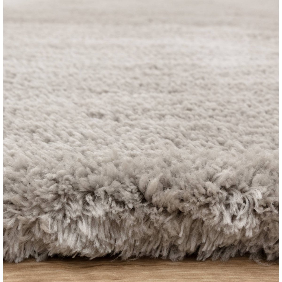 Tapis de salon et chambre poils longs SPLENDOUR gris, NOVATREND