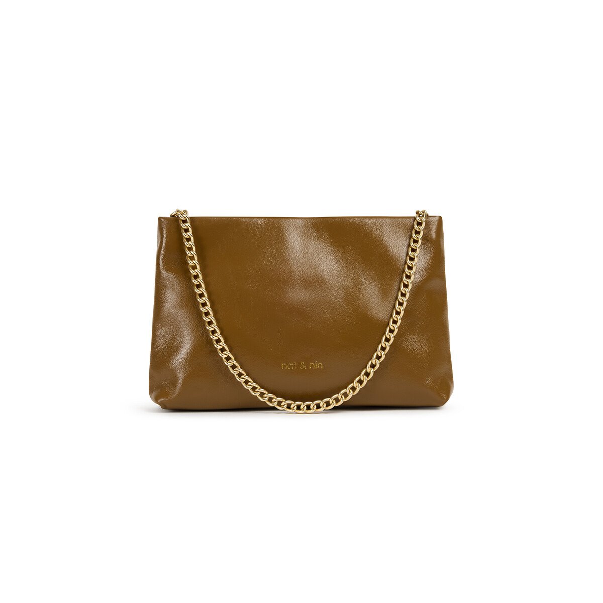 Sac besace en cuir MOLLY tabac, NAT & NIN