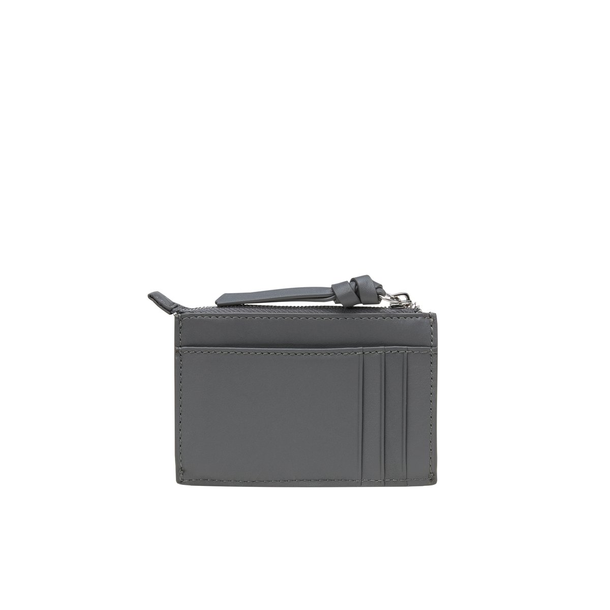 Porte-cartes en cuir de vache noble gris foncé, MARC O'POLO