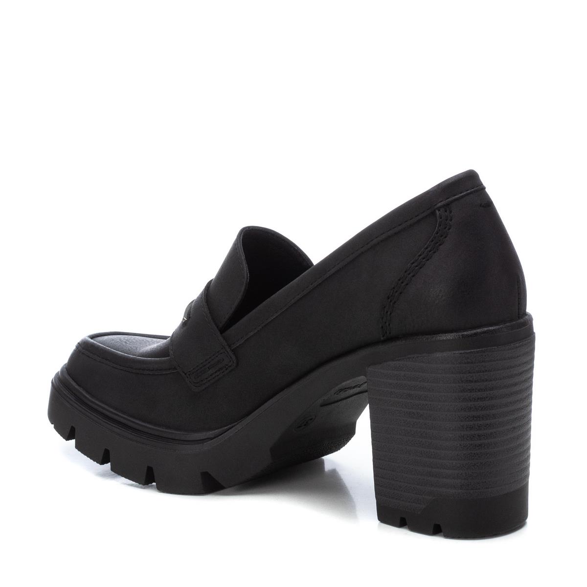 Chaussure Mocassin Talon Décontractée noir, REFRESH