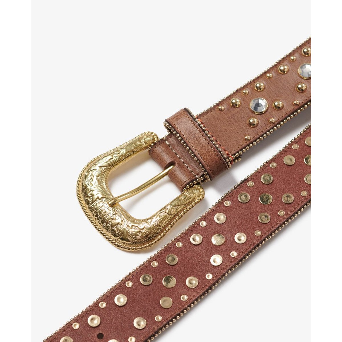 Ceinture Rhinestone Coupe Classique fauve, SUPERDRY