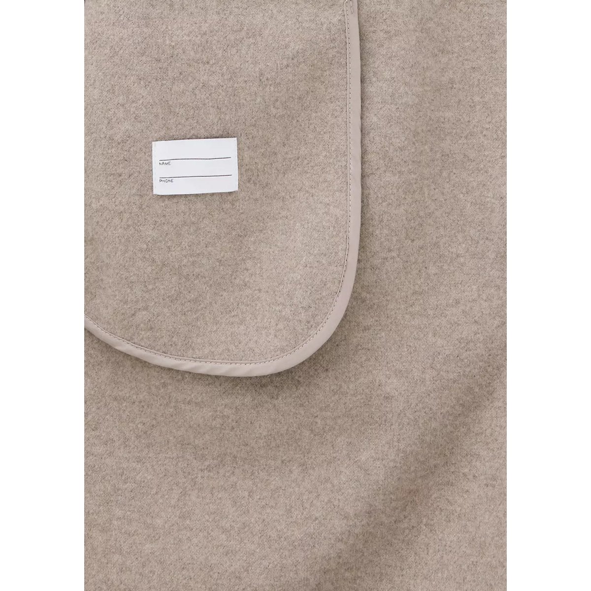 Manteau long drap de laine sable, MANGO KIDS