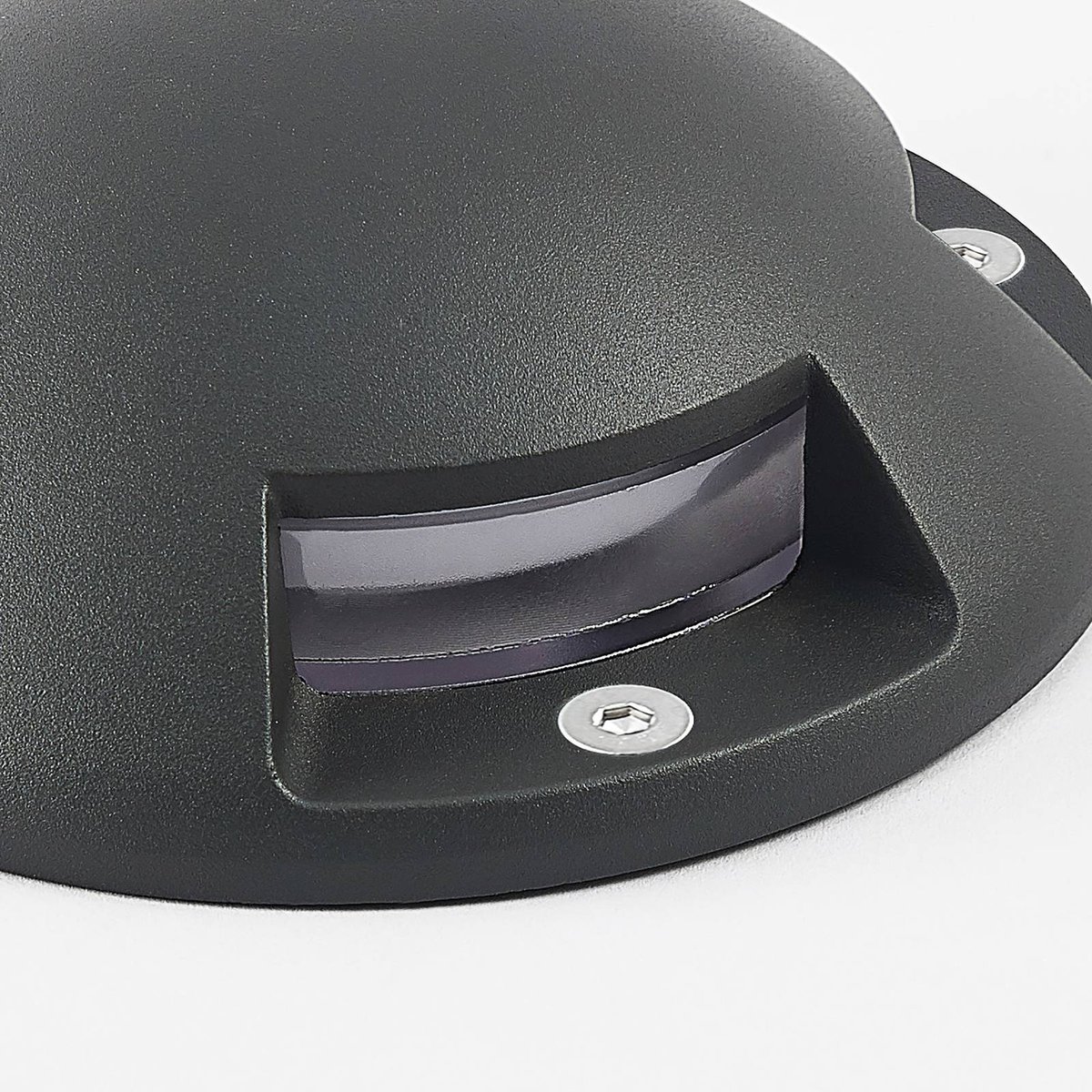 Luminaire extérieur en aluminium moderneLED gris foncé, LINDBY