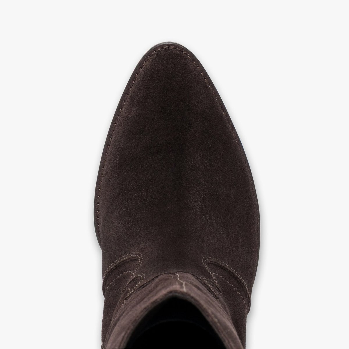 Botte À Talon en cuir MAELIS marron chocolat, BOCAGE