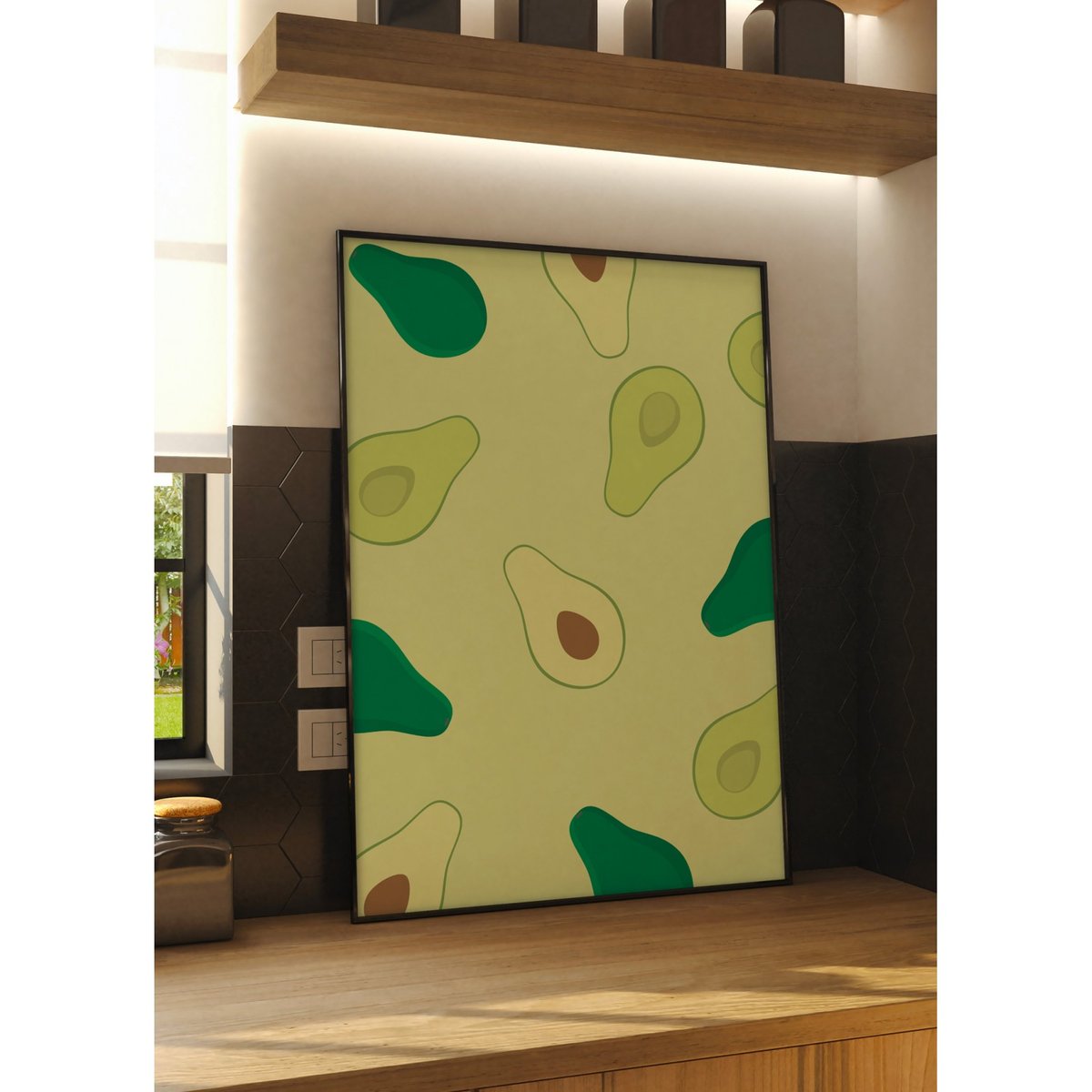 Affiche Avocats blanc, L'AFFICHERIE