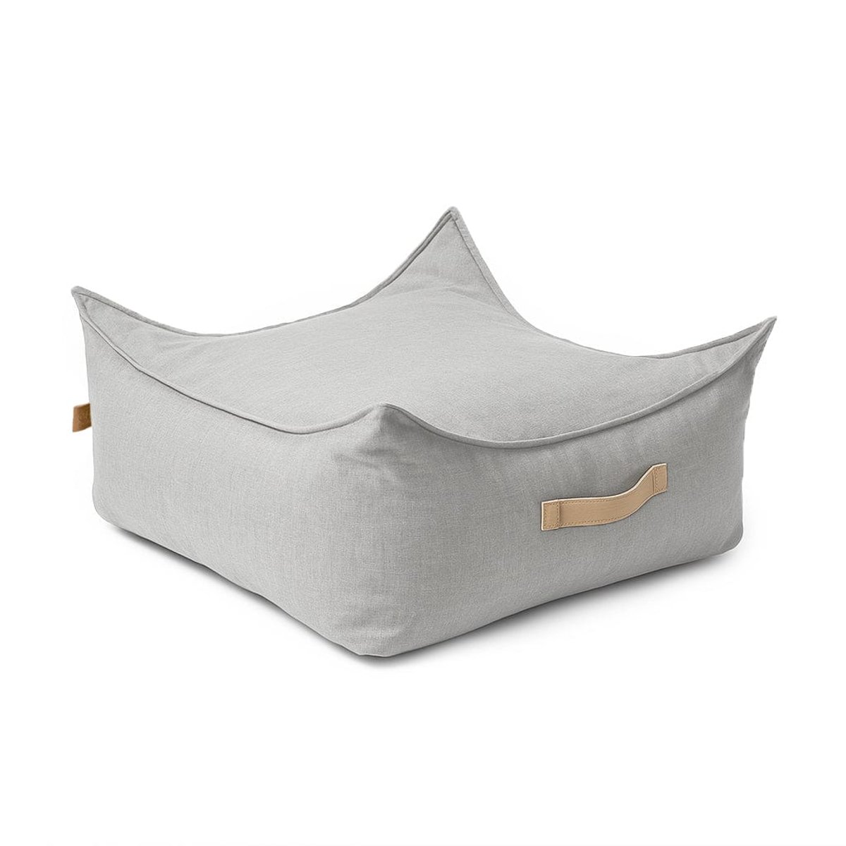 Coussin de sol carré enfant extérieur anti-UV gris, MEOW BABY