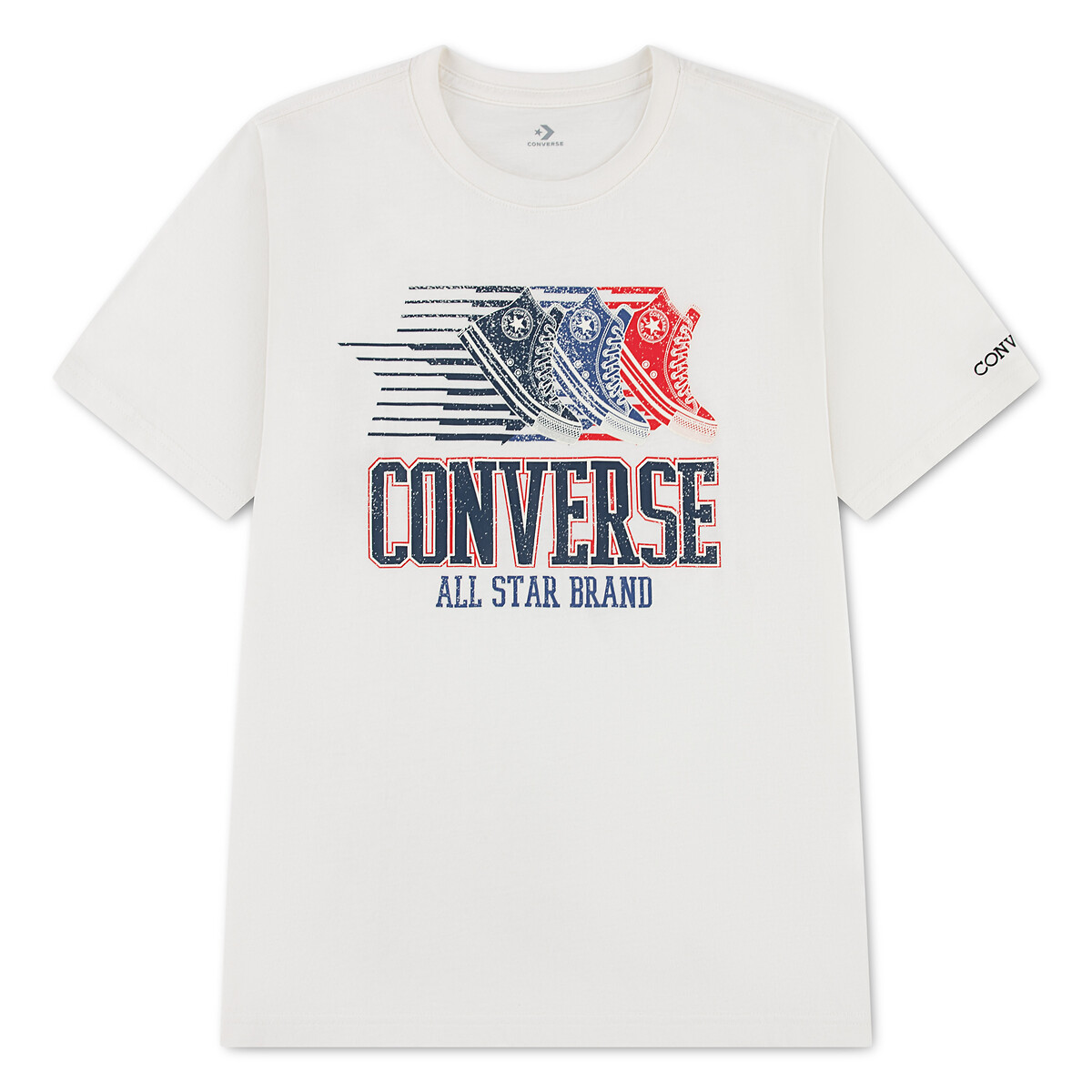 Short Sleeve T-Shirt ecru , CONVERSE