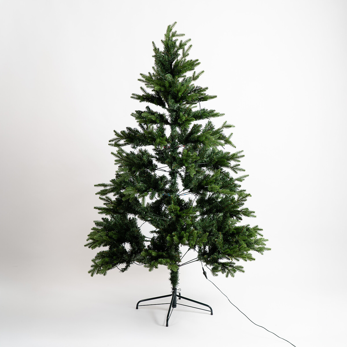 6ft Mixed-Tip Pre-Lit Realistic Christmas Tree green, SO'HOME
