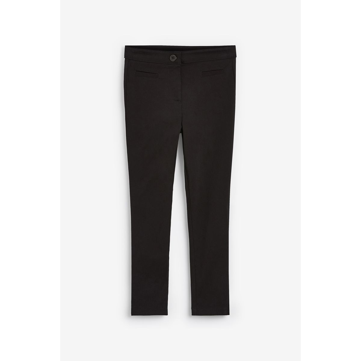 Pantalons skinny en tissu stretch, lot de 2 noir, NEXT