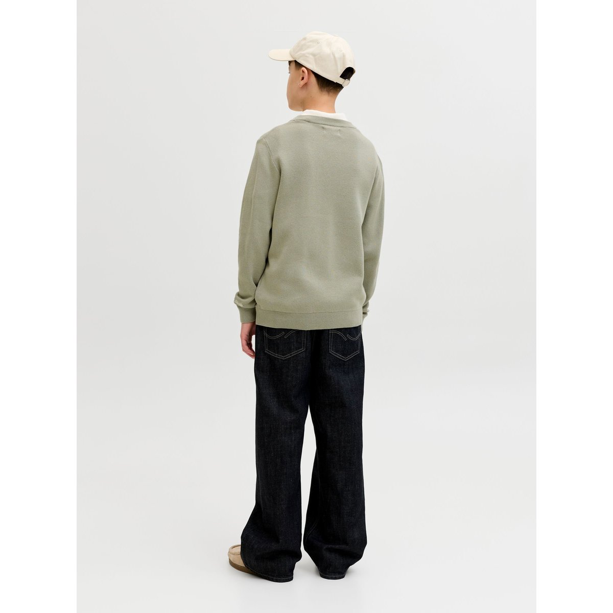 Pull En Maille seagrass, JACK & JONES JUNIOR