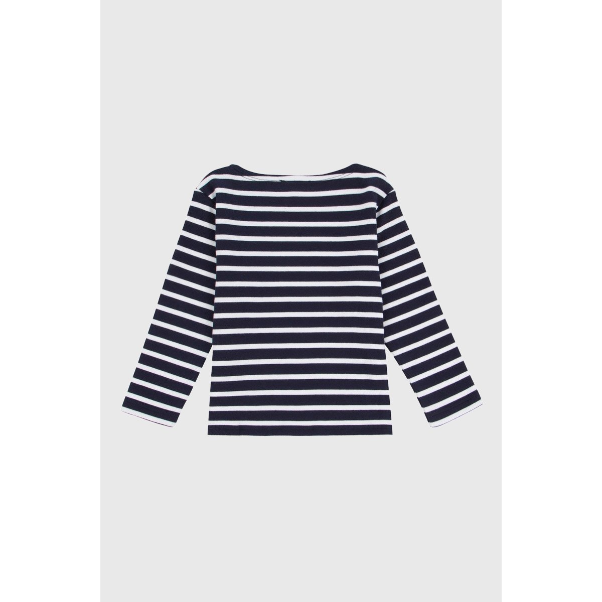 Marinière Kids - coton épais navire/blanc, ARMOR-LUX