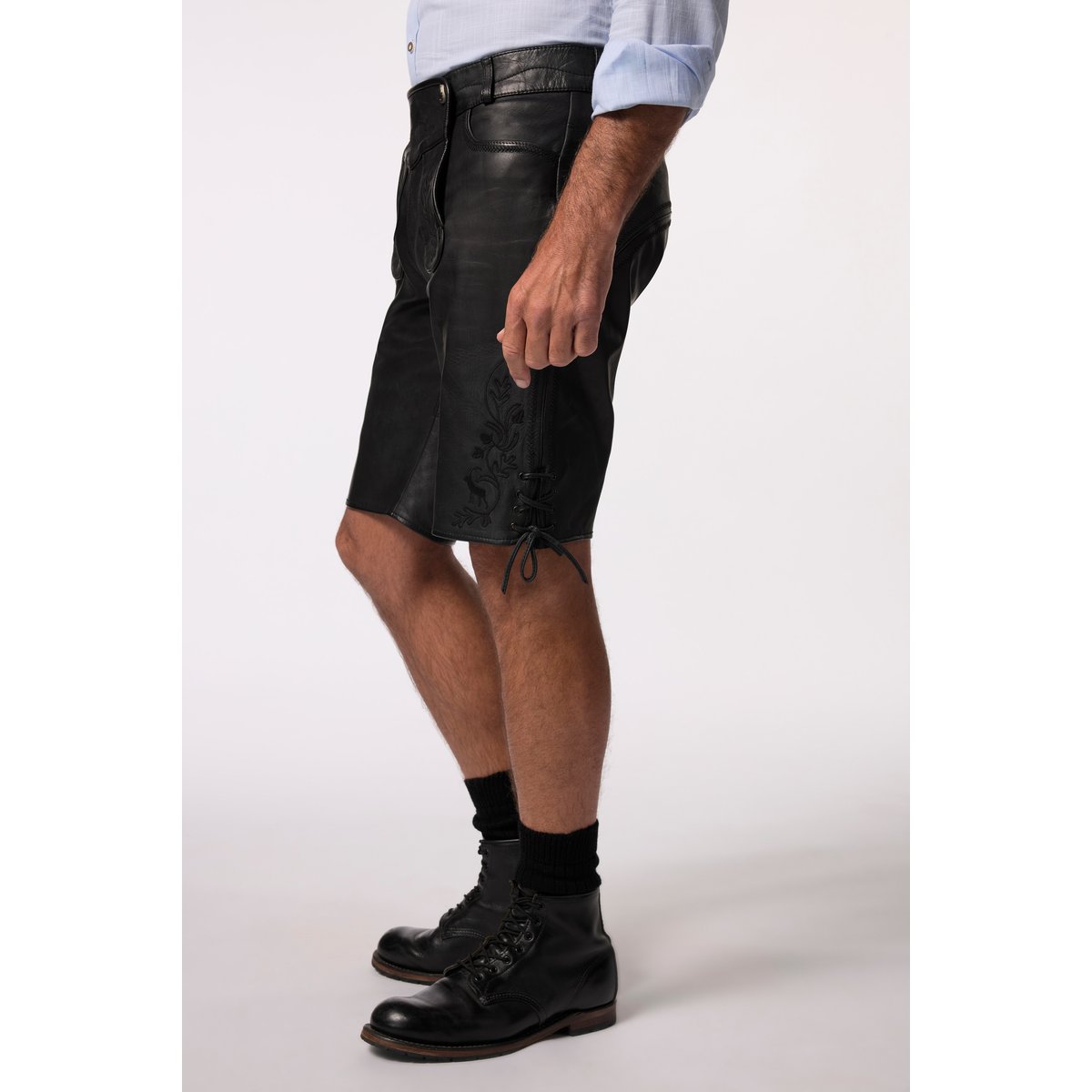 Pantalon traditionnel noir, JP1880