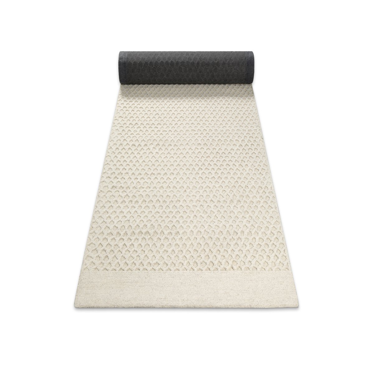 Tapis de couloir tufté main ,  HAMPTONS THIRTYEIGHT blanc crème, WECON HOME